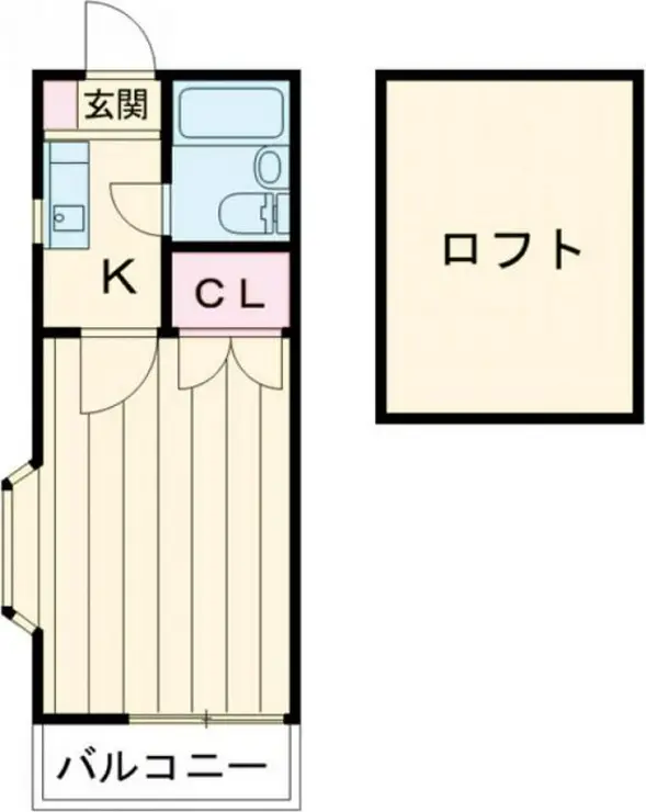 セドルハイム三鷹C 1階階 間取り