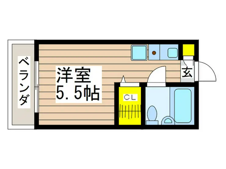 レジデンスカープ八王子 2階階 間取り