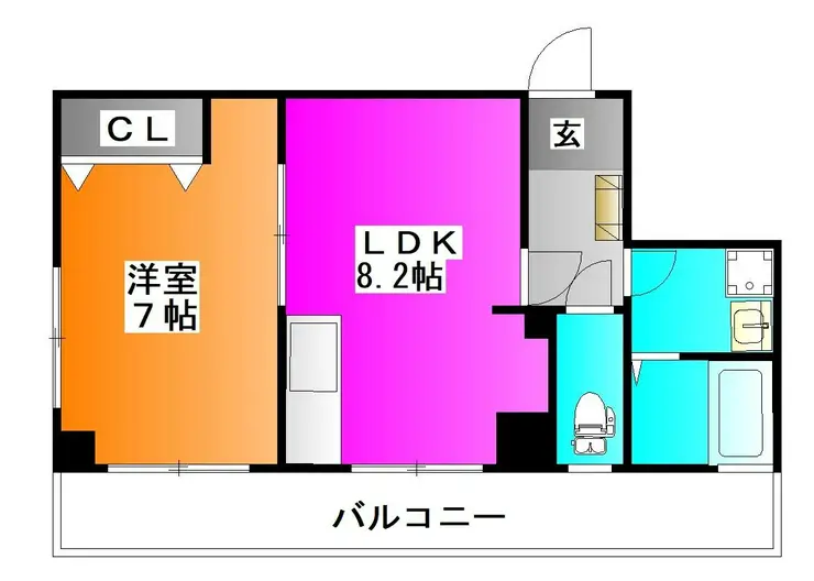 サンセット90 2階階 間取り