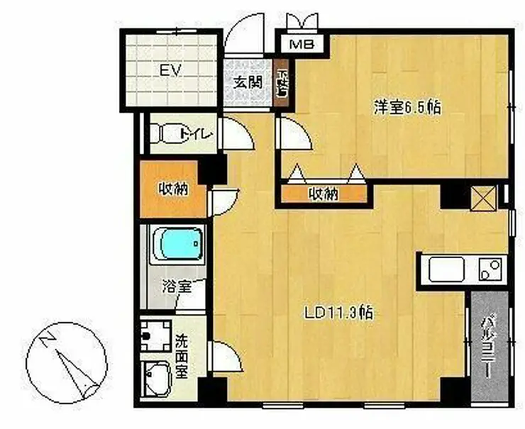T・FORT吾妻台 3階階 間取り