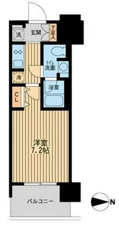 CASSIA錦糸町 8階階 間取り