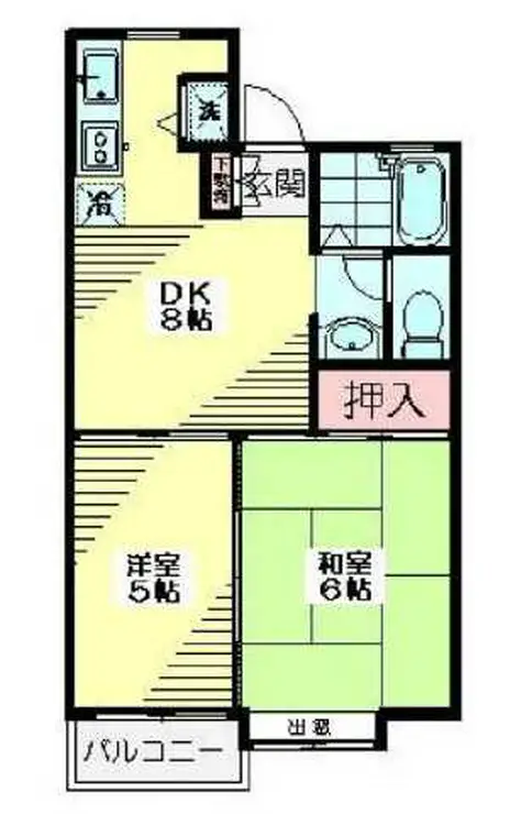 ジョリーハウス善福寺 2階階 間取り