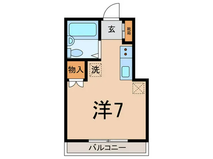ハイツエスペランサ 2階階 間取り