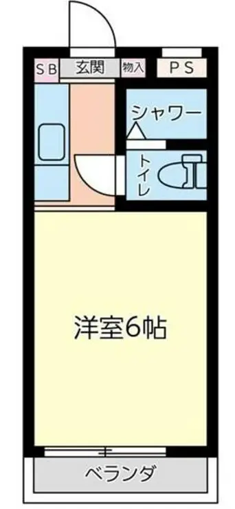 だるま堂ビル 2階階 間取り