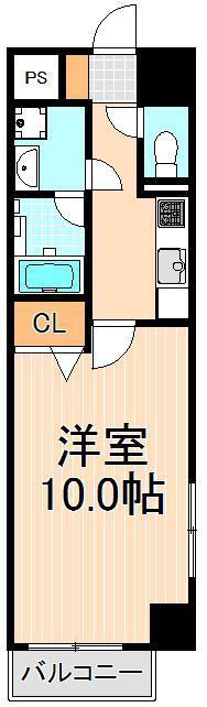RADIER PLAGE ラディエ プラージュ(1K/3階)の間取り写真