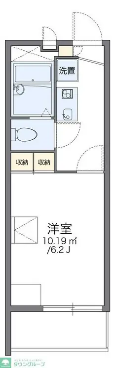 レオパレスピースフル 2階階 間取り