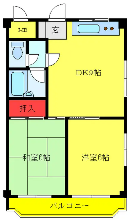 NCKビル 5階階 間取り