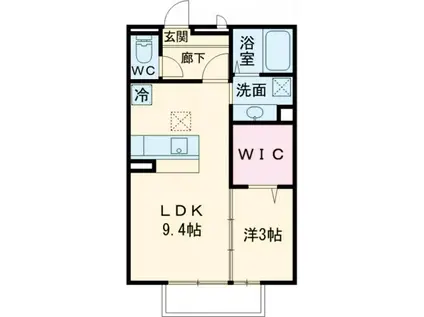 ROYAL STAGE(1LDK/2階)の間取り写真