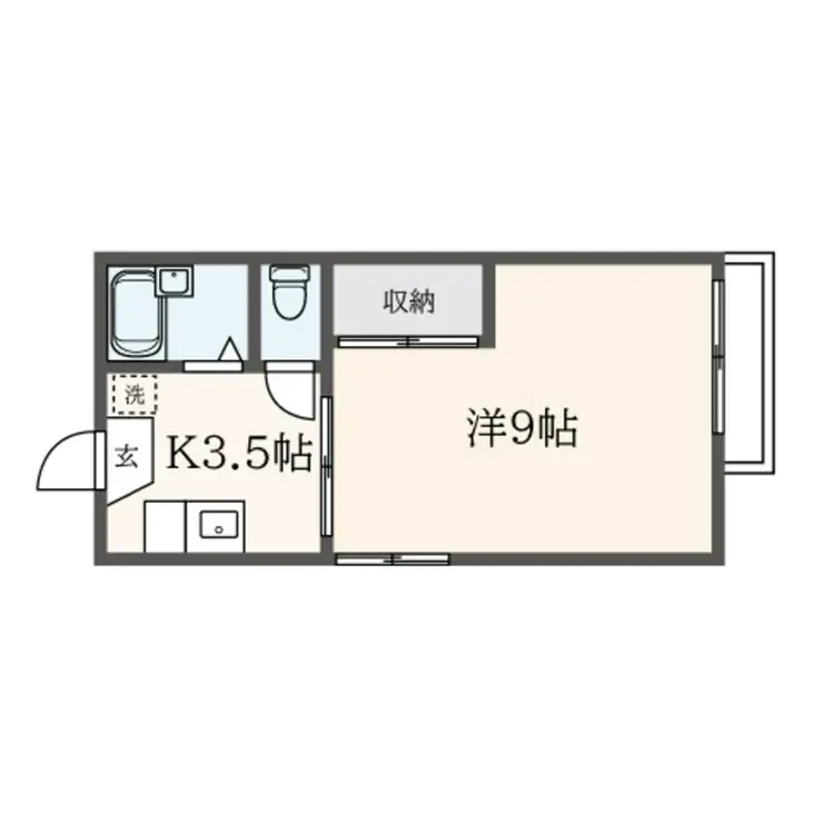 もりのMARSHA 1階階 間取り