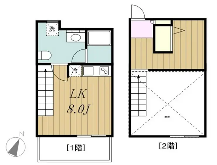エスパス 2階階 間取り