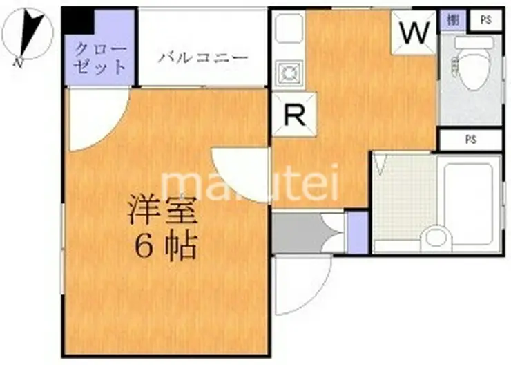 グルワール中原 3階階 間取り