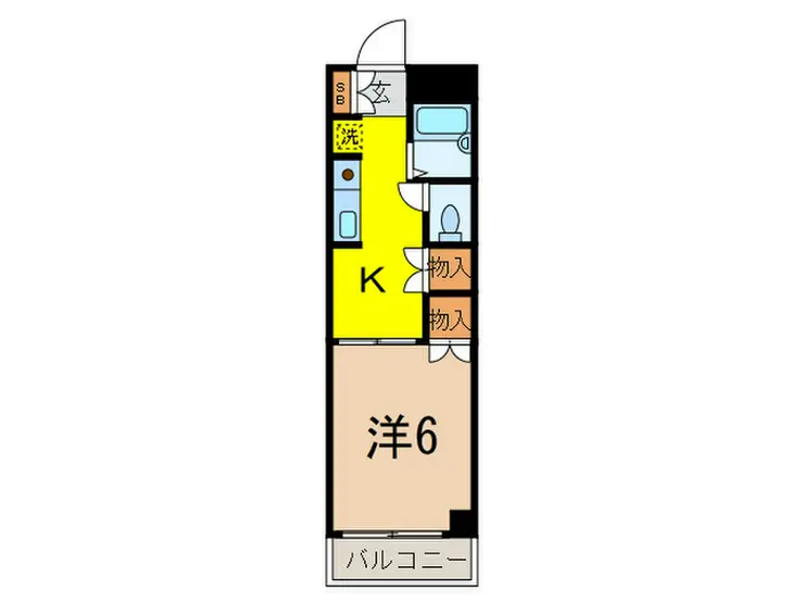 カサール目白台 1階階 間取り