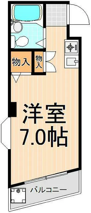 ロイヤルヴィラ 3階階 間取り