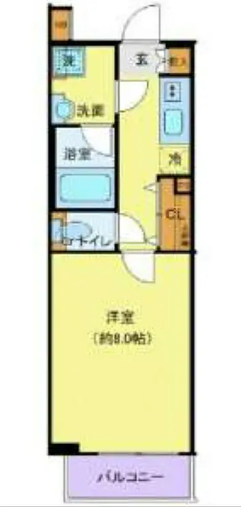 プレール・ドゥーク高井戸 2階階 間取り