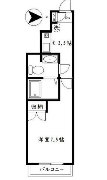 マーブルテラス 1階階 間取り