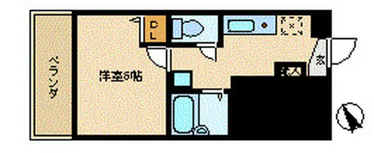 メゾンオパール 2階階 間取り