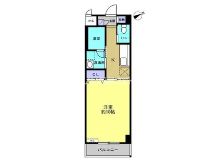 タンネンバウムIII(1K/4階)の間取り写真