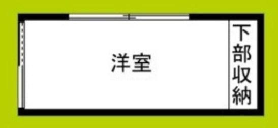 万葉ビル(ワンルーム/2階)の間取り写真