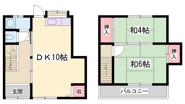 小谷アパート西棟 北から2