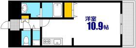 グラビスコート光町(ワンルーム/12階)の間取り写真