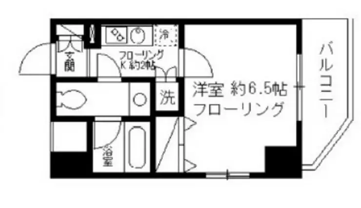 南大塚パレス 3階階 間取り
