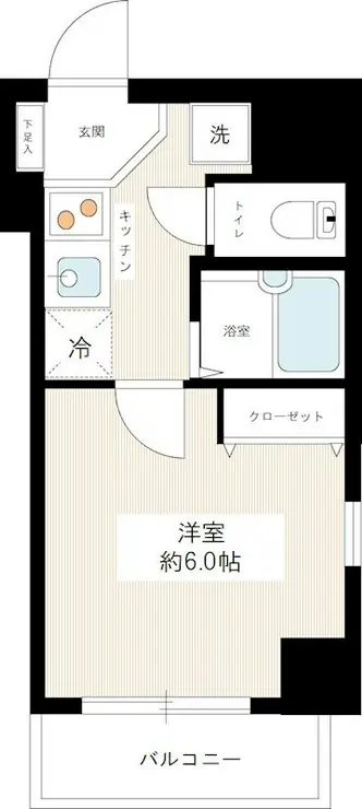 ヴェルト池袋ウエストフォート 4階階 間取り