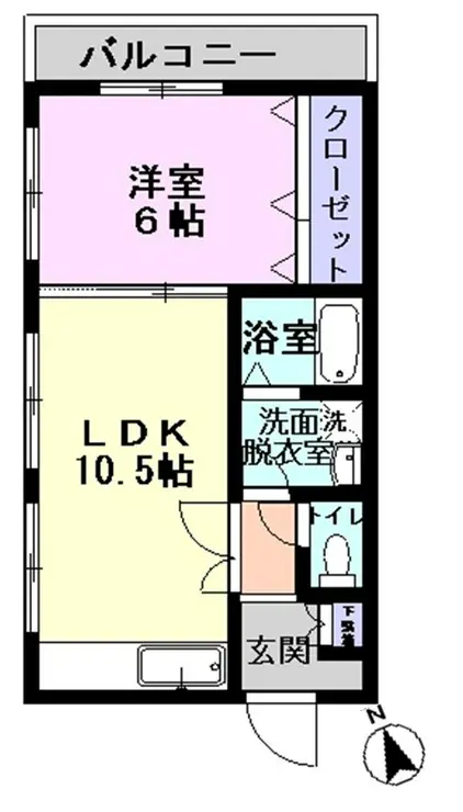 ラフィーヌ・フォー 2階階 間取り