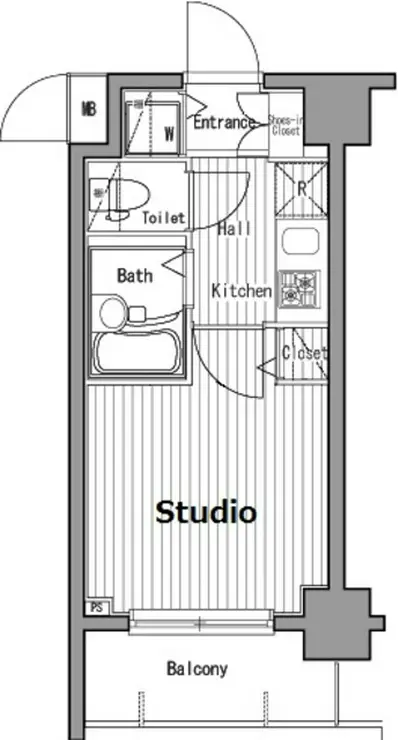 グランド・ガーラ五反田 9階階 間取り