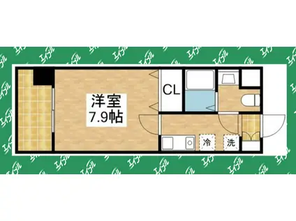 Mステージ栄(1K/10階)の間取り写真