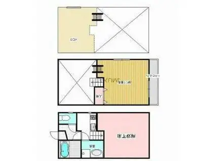 SAFETY L(1K/1階)の間取り写真