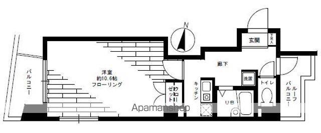 ステージファースト大塚(1K/8階)の間取り写真
