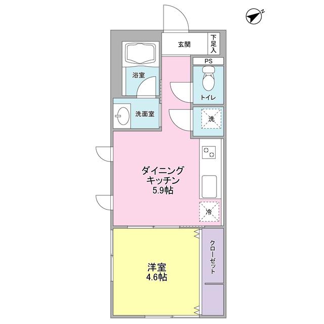 アヴニール上原 001D
