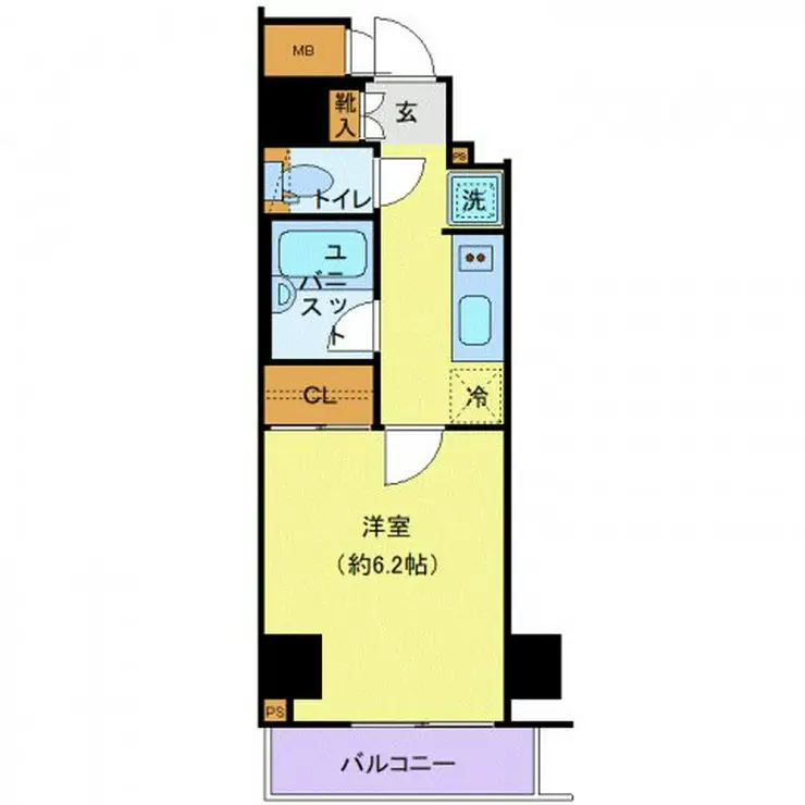 コンシェリア文京根津 3階階 間取り