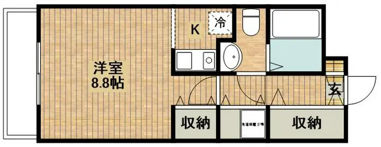 レクエルド 2階階 間取り