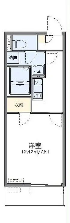 レオネクストマーレ蕨 1階階 間取り