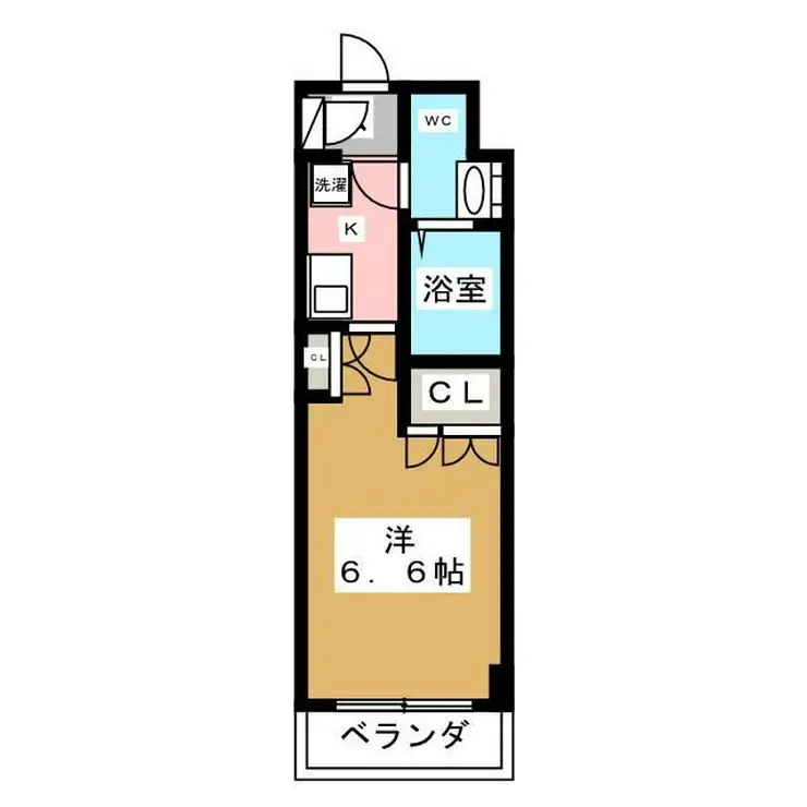 レジディア錦糸町 4階階 間取り