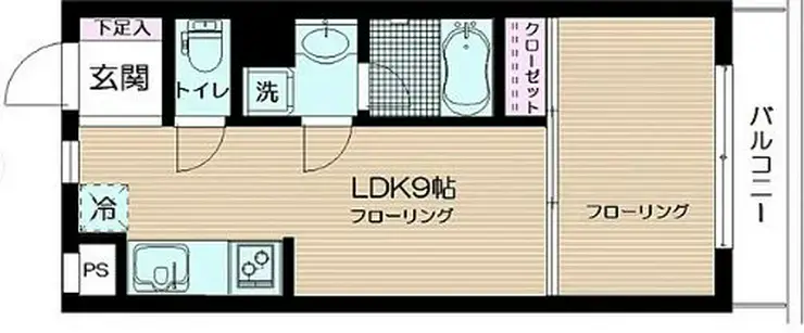 ル・モン・ピエール新大塚 2階階 間取り