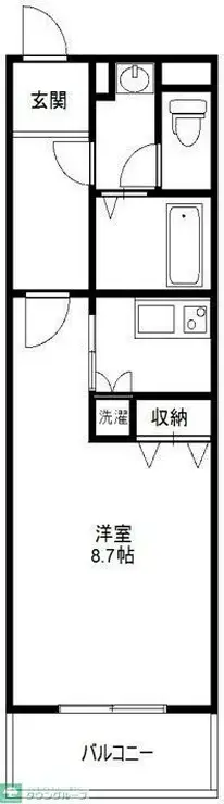 NOB目白 4階階 間取り