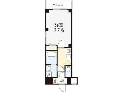 BCASA AOTO(1K/3階)の間取り写真