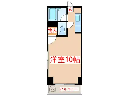 ABITARE TANIYAMA(ワンルーム/6階)の間取り写真