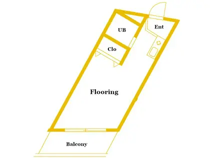 ラックスホーム弘明寺パート4(ワンルーム/2階)の間取り写真