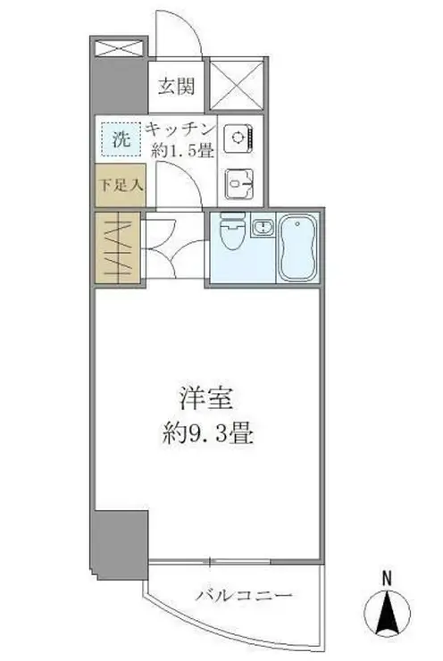 シャロン神谷陸橋 5階階 間取り