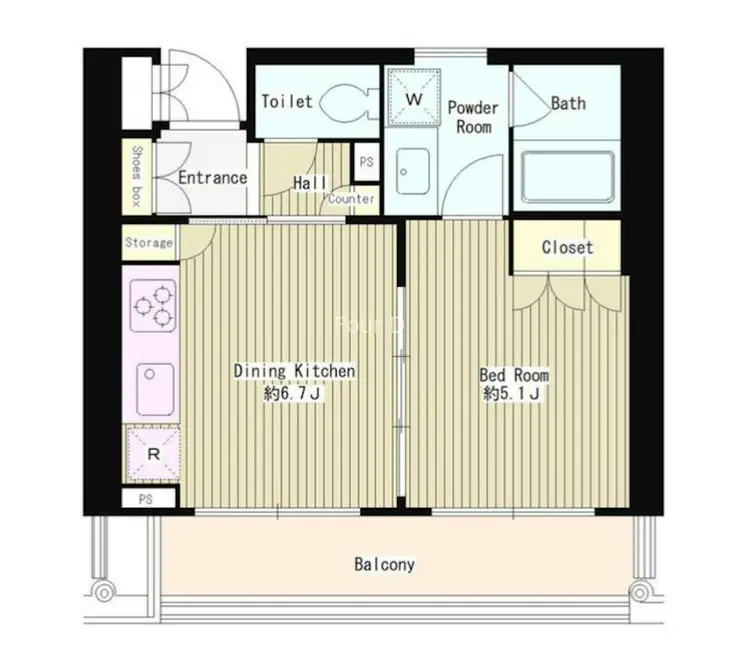 MMガーデン 2階階 間取り