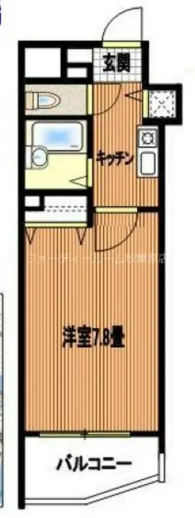 メインステージ茅場町 9階階 間取り