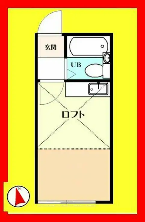 フォレストガーデン蕨 2階階 間取り