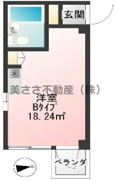 メゾン・ド・ノアピア富士見町 3階階 間取り