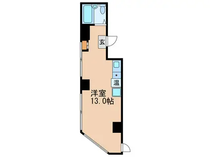 TX新栄II(ワンルーム/5階)の間取り写真