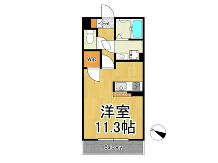 PRECIOUS STAGE(ワンルーム/3階)の間取り写真