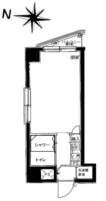 大塚ダイカンプラザ(ワンルーム/4階)の間取り写真