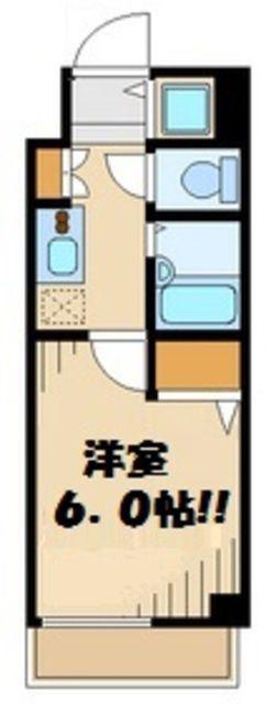 トーシンフェニックス上北沢ツインコート(1K/3階)の間取り写真